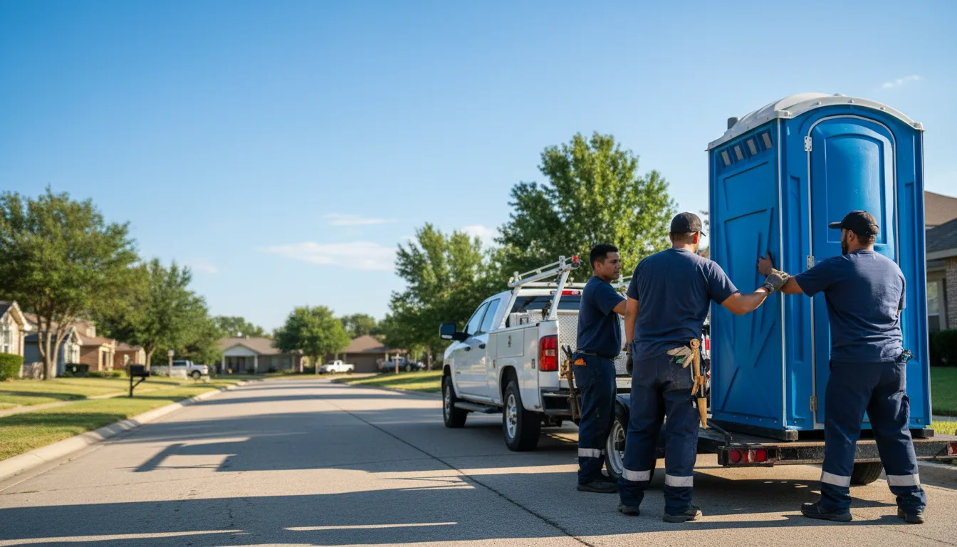 Portable Toilet Rental in Mcalester, OK near me